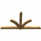 Ekena Millwork Redmond Rough Sawn Timber Gable Bracket, Western Red Cedar, 108"W x 58"H x 4"D x 6"F, 13/12 Pitch GBW108X58X0406RED00RWR - alternate 3